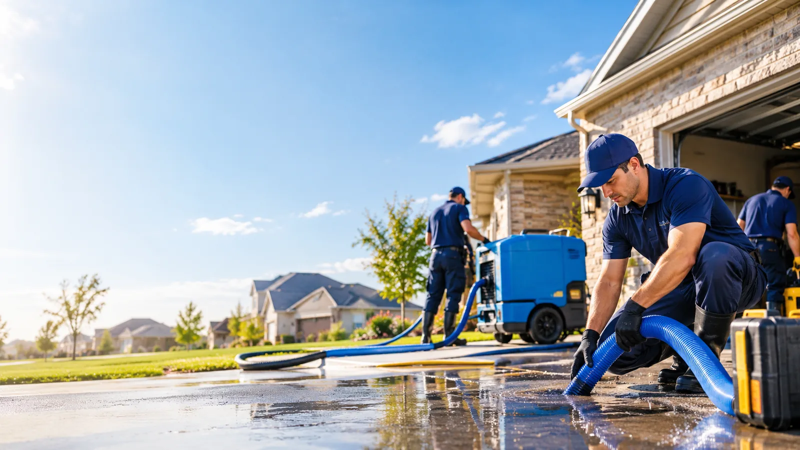 Sewage Backup Cleanup in Luna Pier, MI near me